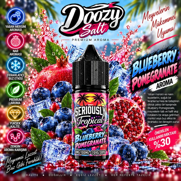 Doozy Salt Blueberry Puff Aroma