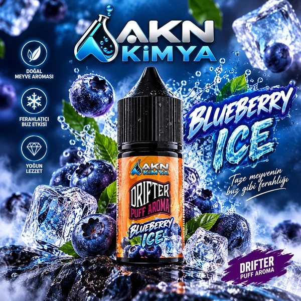 Drifter Blueberry İce Puff Aroma