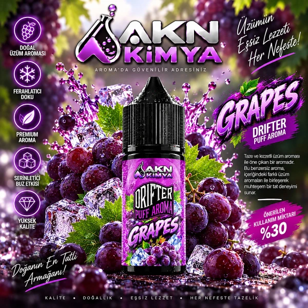 Drifter Grapes Puff Aroma