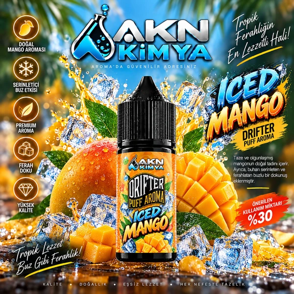 Drifter İced Mango Puff Aroma