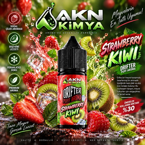 Drifter Strawberry Kiwi Puff Aroma