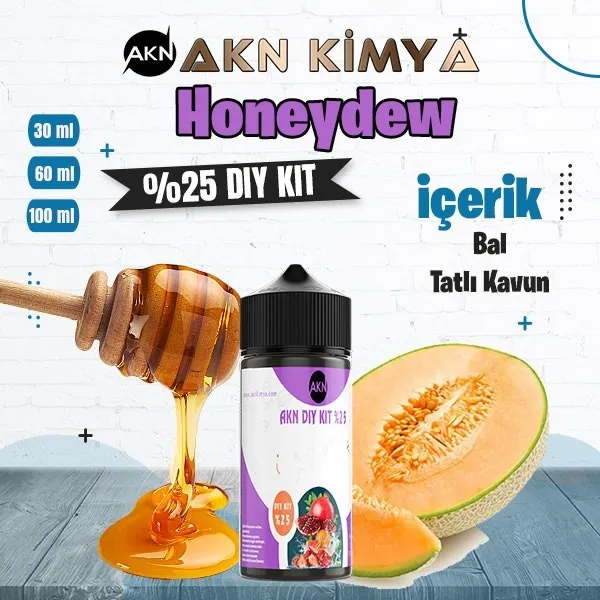 %25 Honeydew Cream Yüksek Aroma Dıy-Kit