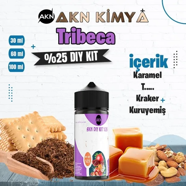 %25 Tribeca Halo Yüksek Aroma Dıy-Kit