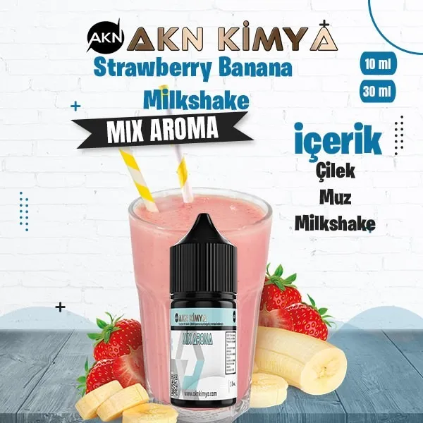 Strawberry Banana Milkshake Mix Aroma