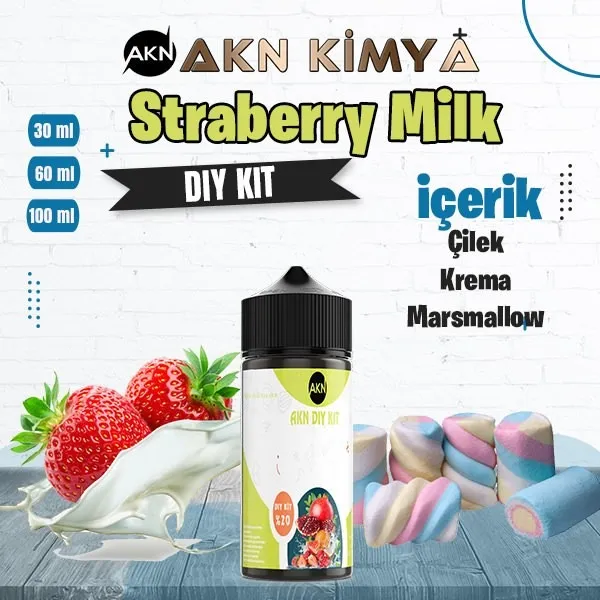 Strawberry Milk Dıy-Kit Aroma