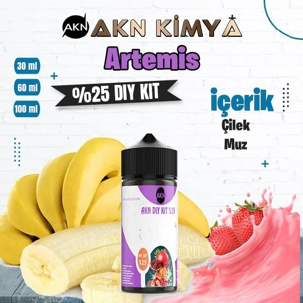 %25 Artemis Yüksek Aroma Dıy-Kit Aroma