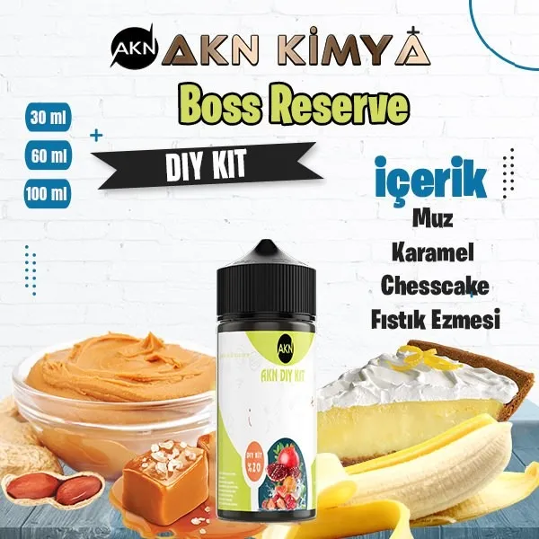 Boss Reserve Cuttwood Dıy-Kit Aroma