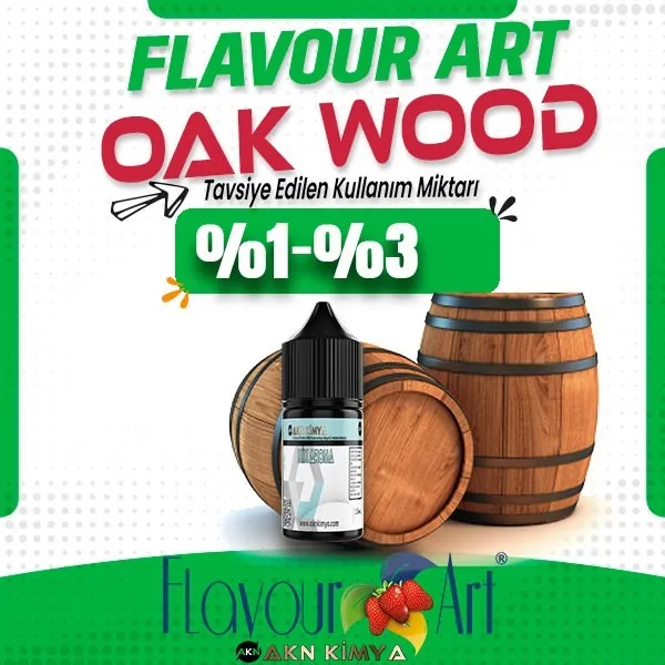 Flavourt Art Oak Wood Aroma ( Odun Efektörü )