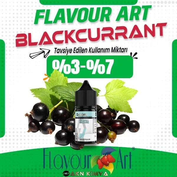 Flavour Art Blackcurrant Frenk Üzümü
