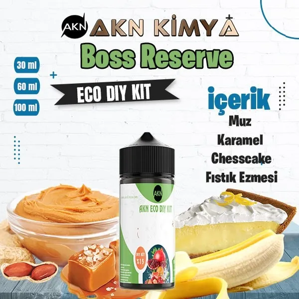 Eco Boss Reserve Cuttwood Dıy-Kit Aroma