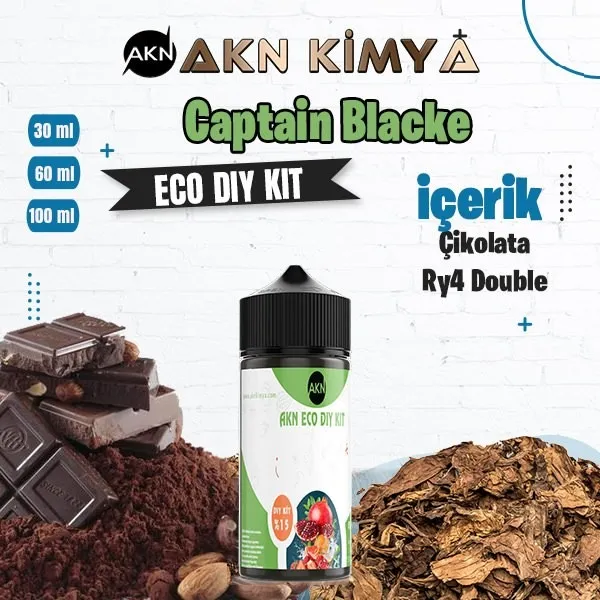 Eco Captain Blacke Dıy-Kit Aroma