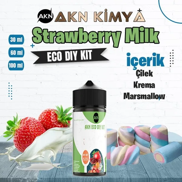 Eco Strawberry Milk Dıy-Kit Aroma