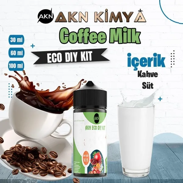 Eco Coffee Milk Dıy-Kit Aroma