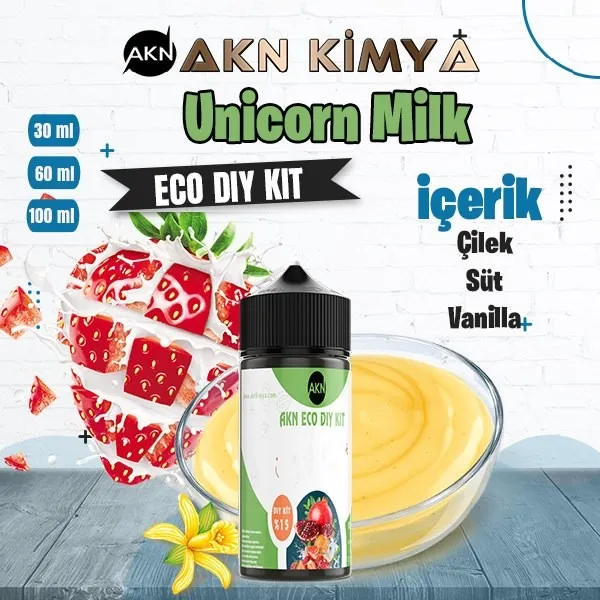 Eco Cuttwood Unicorn Milk Dıy-Kit Aroma