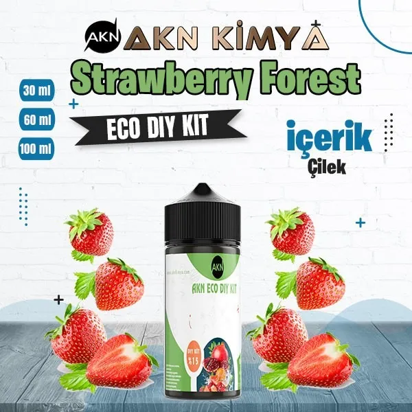 Eco Strawberry Forest Dıy-Kit Aroma