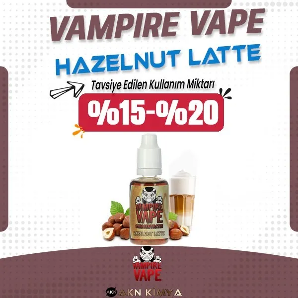 Vampire Vape Hazelnut Latte Aroma