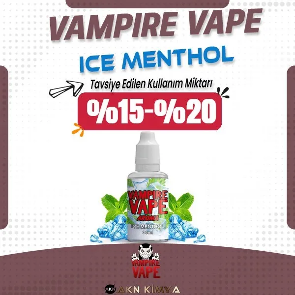 Vampire Vape İce Menthol Aroma