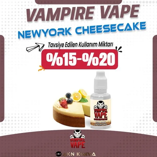 Vampire Vape Newyork Cheesecake Aroma