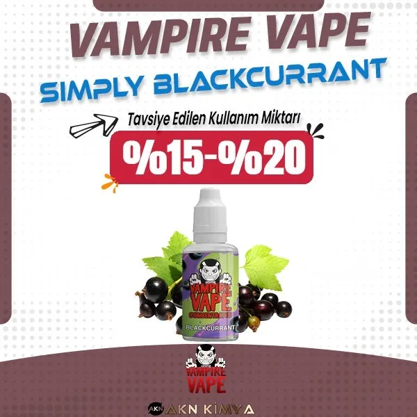 Vampire Vape Simply Blackcurrant Aroma