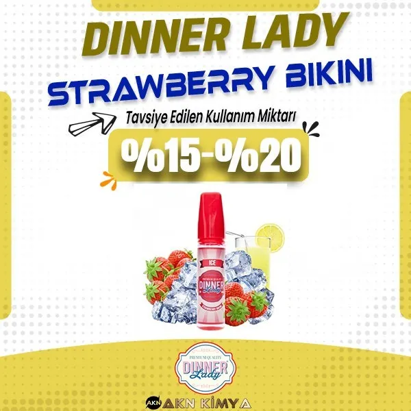 Dinner Lady Strawberry Bikini Mix Aroma