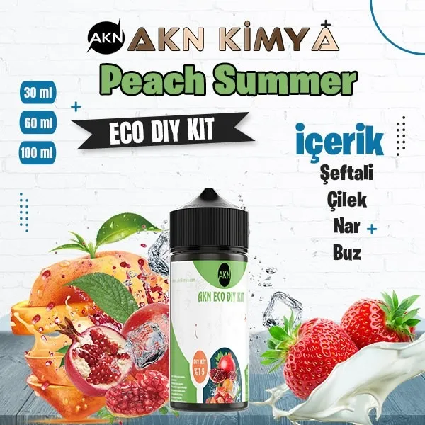 Eco Peach Summer Dıy-Kit Aroma