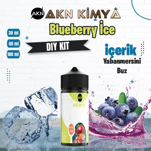 Blueberry İce Dıy-Kit Aroma