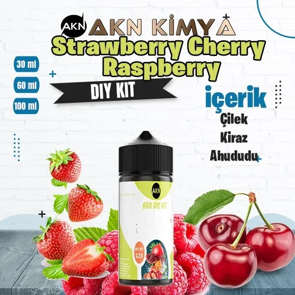 Strawberry Cherry Raspberry Dıy-Kit Aroma