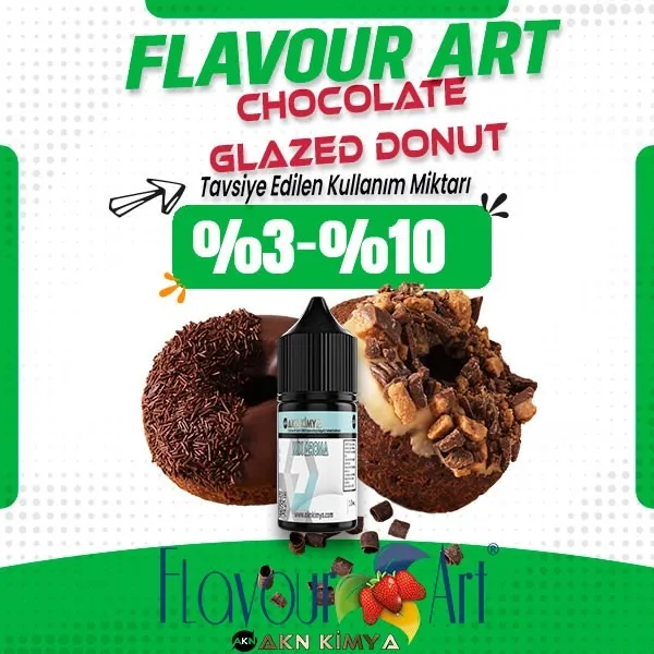 Flavour Art Chocolate Glazed Donut