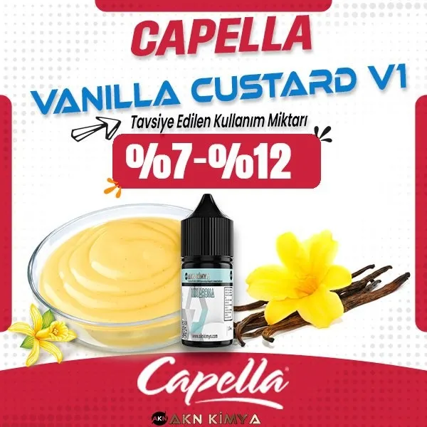 Capella Vanilla Custard V1 Aroma