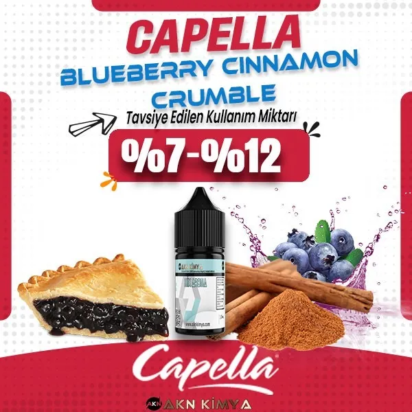 Capella Blueberry Cinnamon Crumble Aroma