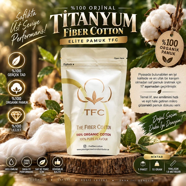 TFC Titanium Fiber Cotton Elite Pamuk