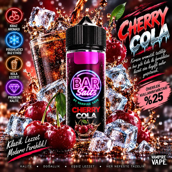 Vampire Vape Bar Salts Cherry Cola Puff Aroma