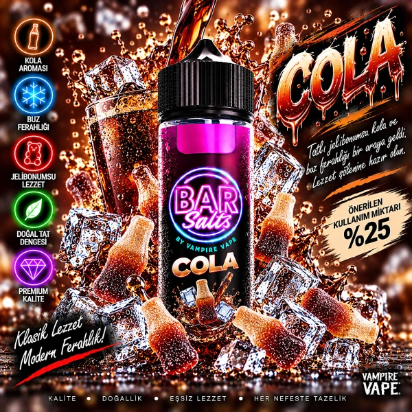 Vampire Vape Bar Salts Cola Puff Aroma