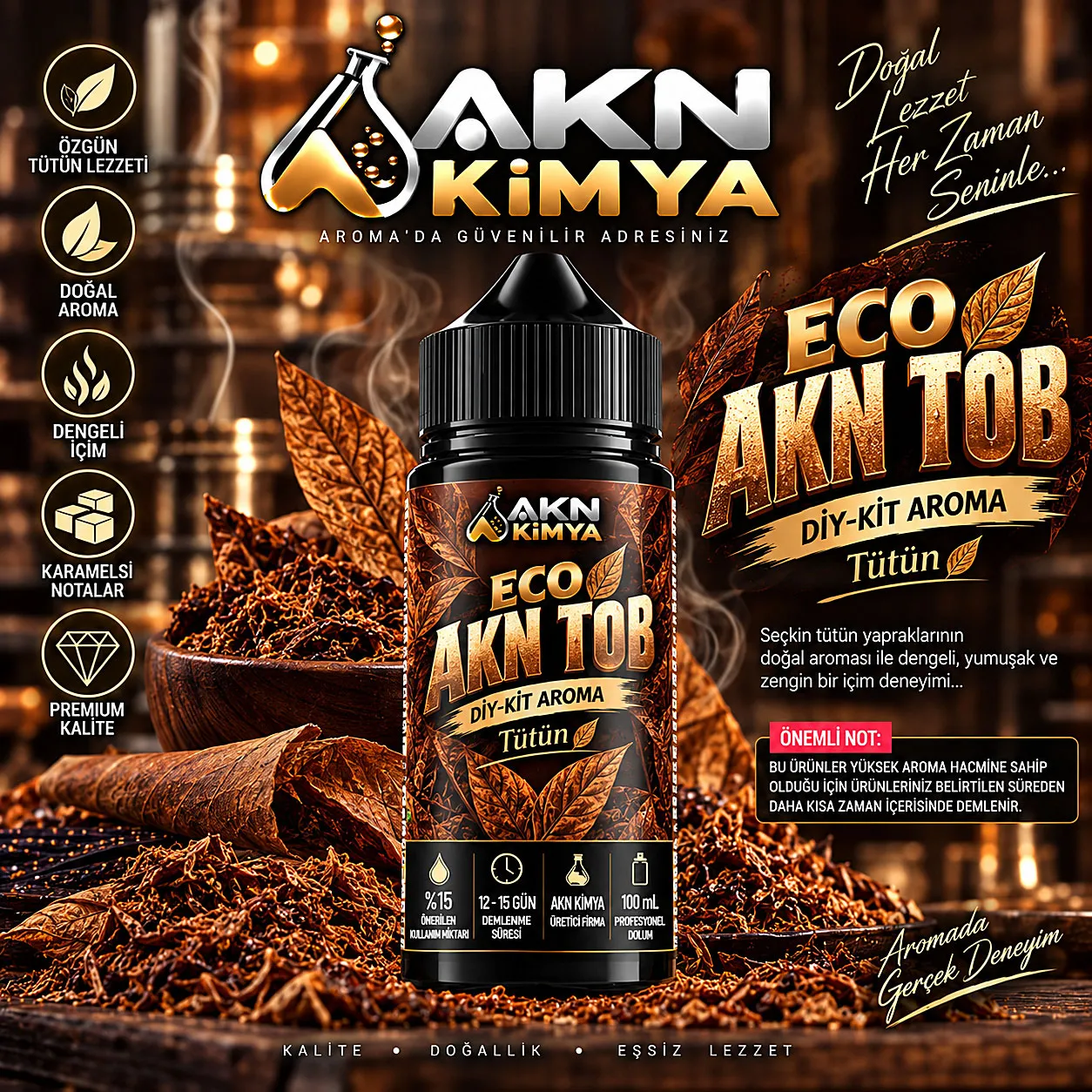 Eco Akn Tob Dıy Kit Aroma