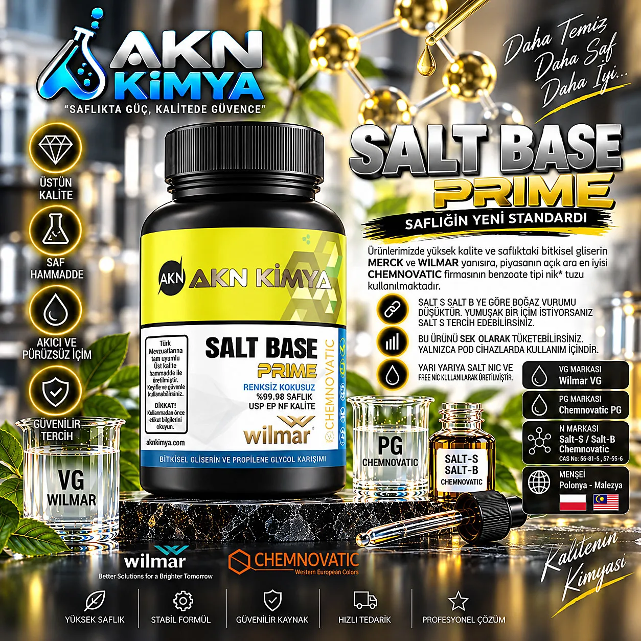 Salt Gliserin Base Prime 500 ML