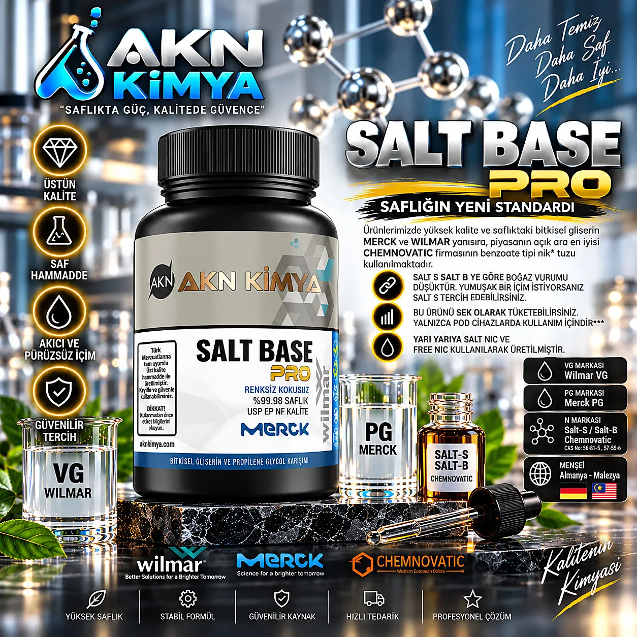 Salt Gliserin Base Pro 500 ML
