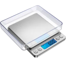 Dijital Hassas Terazi Tartı 0.1 GRAM HASSASİYETLİ 2 KG KAPASİTELİ