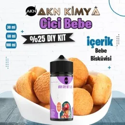 %25 Cici Bebe Yüksek Aroma Dıy-Kit