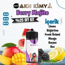 %25  Berry Mojito Yüksek Aroma Dıy-Kit 