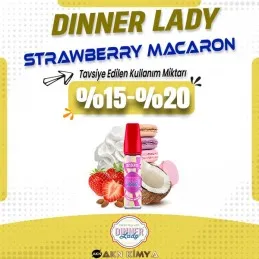 Dinner Lady Strawberyr Macaron Mix Aroma