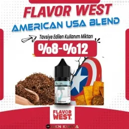Flavor West American U.S.A Blend Aroma